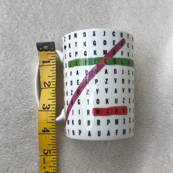 Kate Spade Crossword Mug - Picture 6 of 16